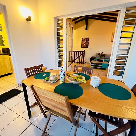 Villa Iguana, Duplex Paisible, Vue Magnifique Mer Et Rocher Du Diamant, Piscine Sainte-Luce Buitenkant foto