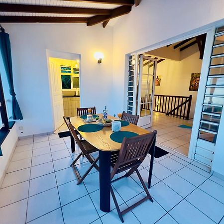 Villa Iguana, Duplex Paisible, Vue Magnifique Mer Et Rocher Du Diamant, Piscine Sainte-Luce Buitenkant foto